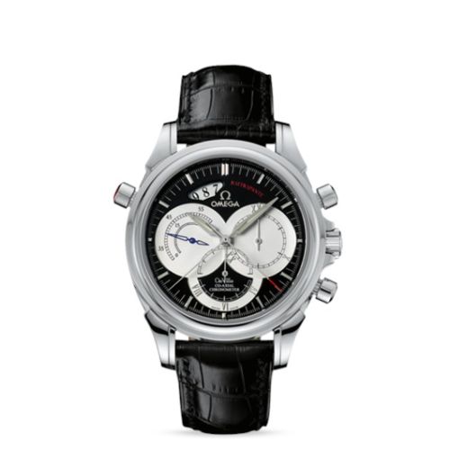 Omega De Ville Co-Axial 41 Chronoscope Rattrapante Stainless Steel / Black